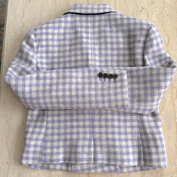 NWT J.Crew Cropped double-breasted blazer in English wool. - Picture 15 of 16